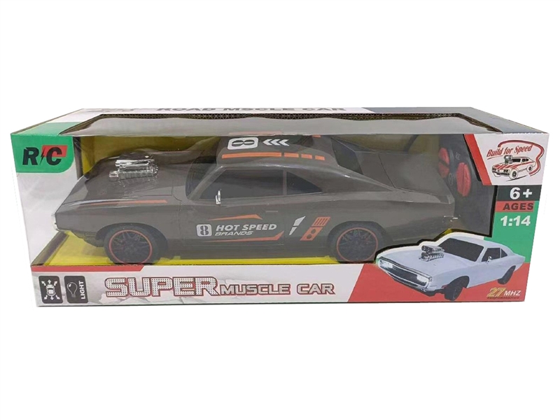 1:14 4-CHANNE R/C CAR W/LIGHT（NOT INCLUDED BATTERY）,2COLOURS - HP1255503