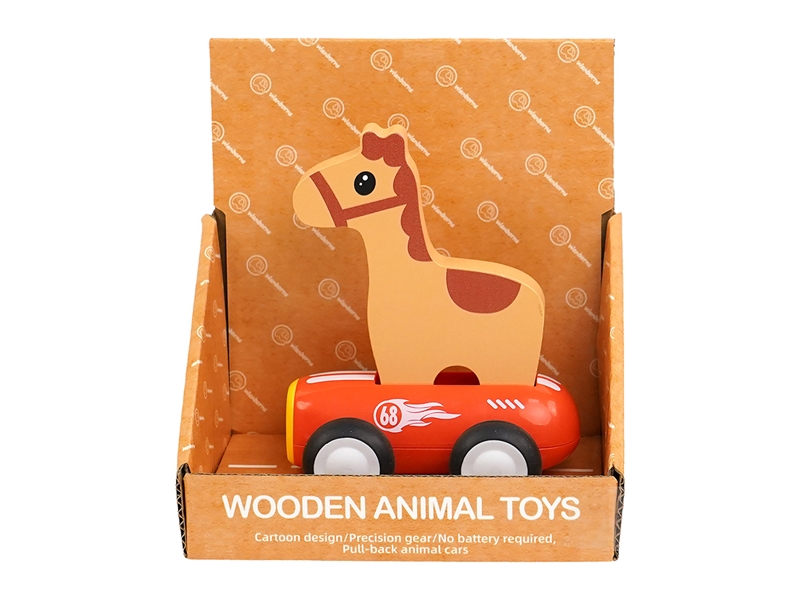 PULL BACK WOODEN CAR - HP1255541