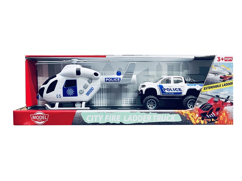 B/O POLICE TRUCK SET(INCLUDE BATTERY) - HP1255580