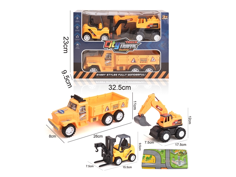 FRICTION CONSTRUCTION CAR SET - HP1256115