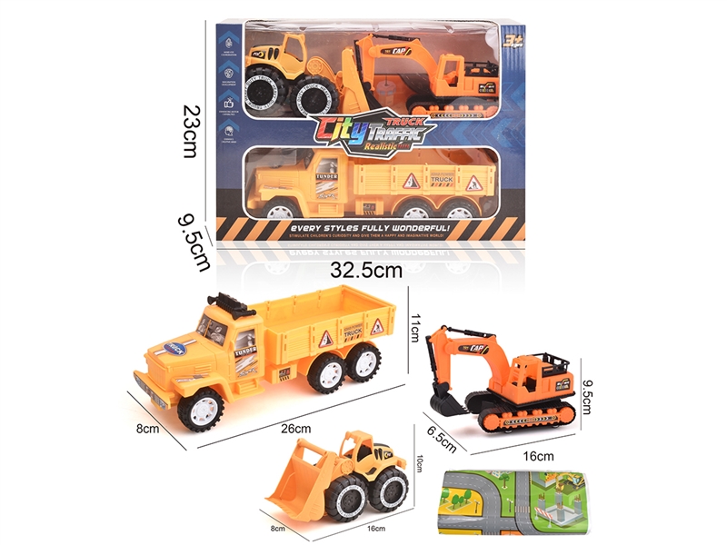 FRICTION CONSTRUCTION CAR SET - HP1256116