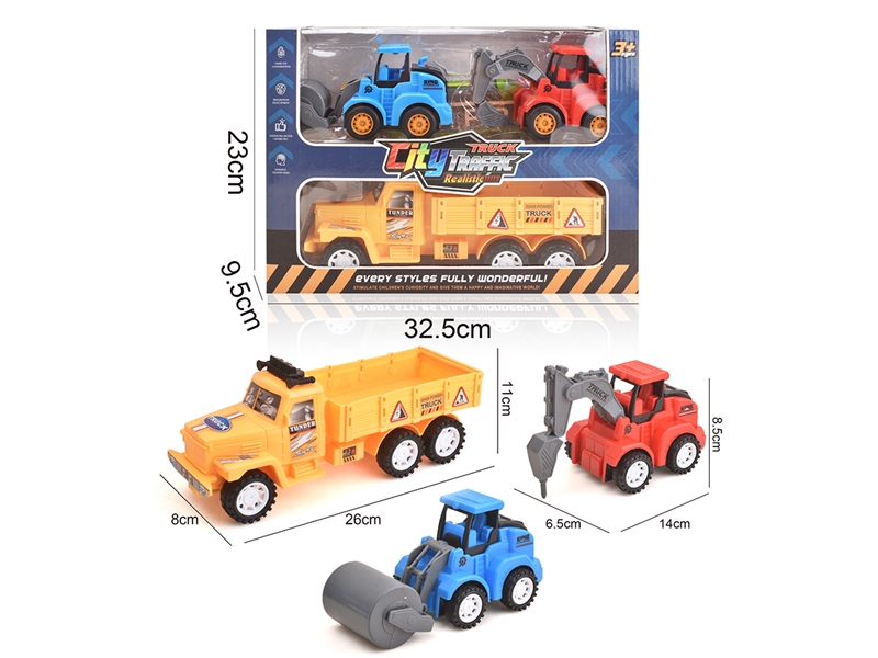 FRICTION CONSTRUCTION CAR SET - HP1256118