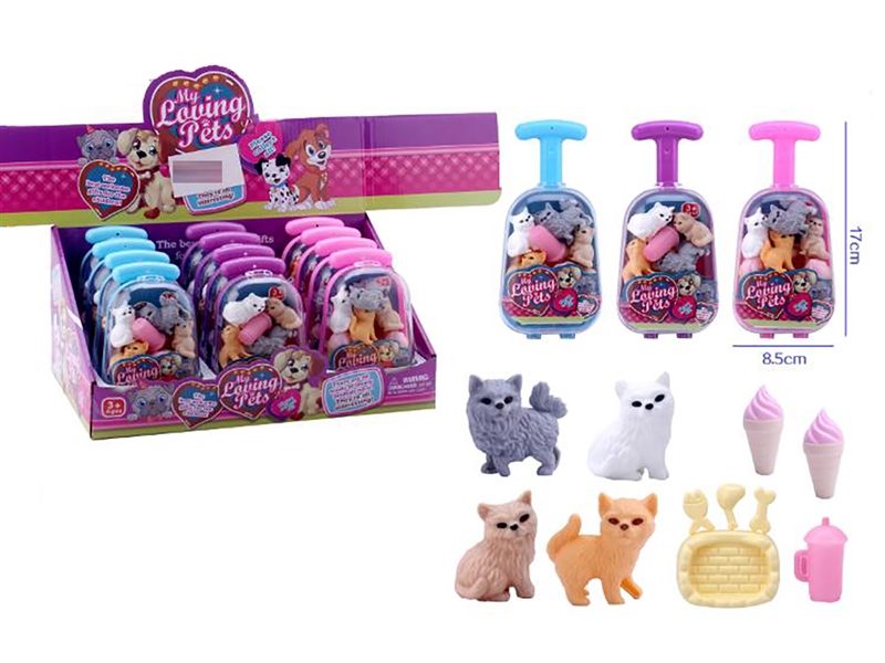PET SET,12PCS/DISPLAY BOX - HP1256170