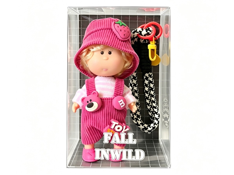 14CM RUBBER DOLL W/KEYCHAIN - HP1256182