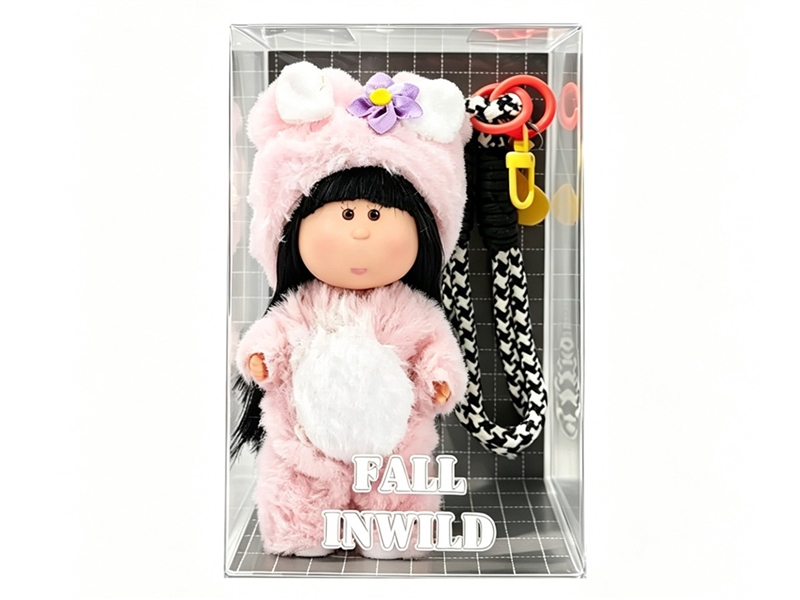 14CM RUBBER DOLL W/KEYCHAIN - HP1256190