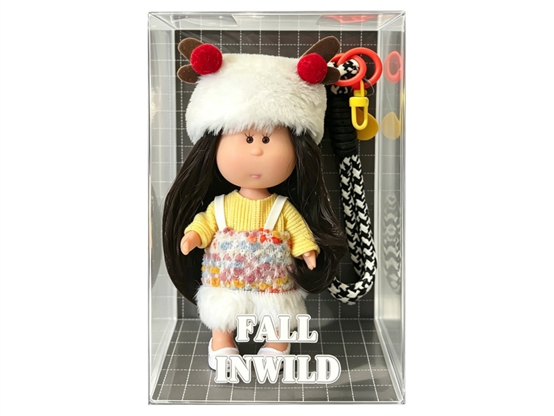 14CM RUBBER DOLL W/KEYCHAIN - HP1256194