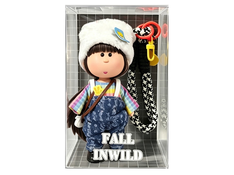 14CM RUBBER DOLL W/KEYCHAIN - HP1256211