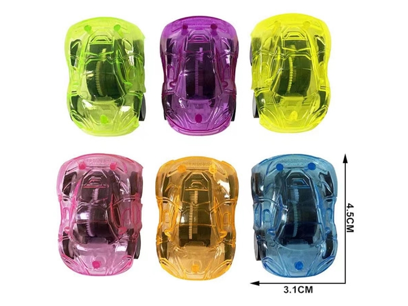 PULL BACK CAR,6COLOURS - HP1257000