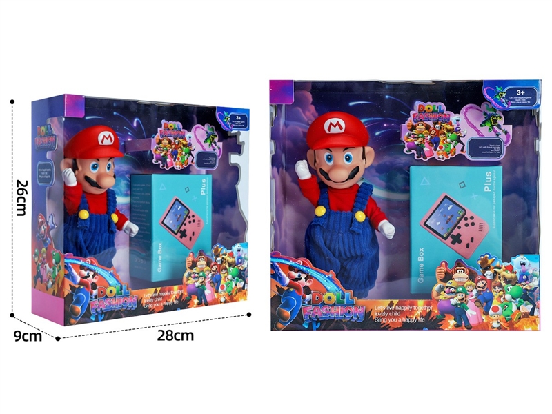 RUBBER DOLL W/GAME BOX & LIGHT & MUSIC - HP1257114