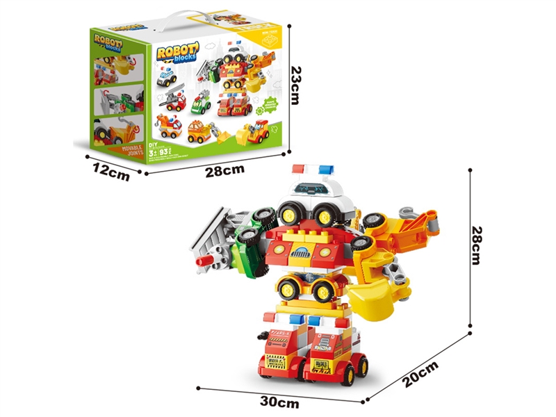 BUILDING BLOCK 93PCS - HP1257240