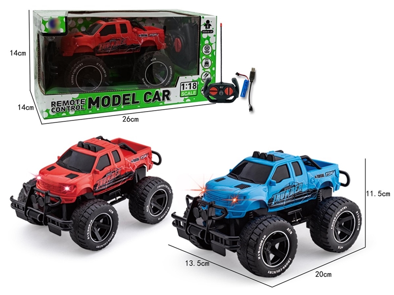1:20 4-CHANNEL R/C CAR(INCLUDED BATTERY),2COLOURS - HP1258145