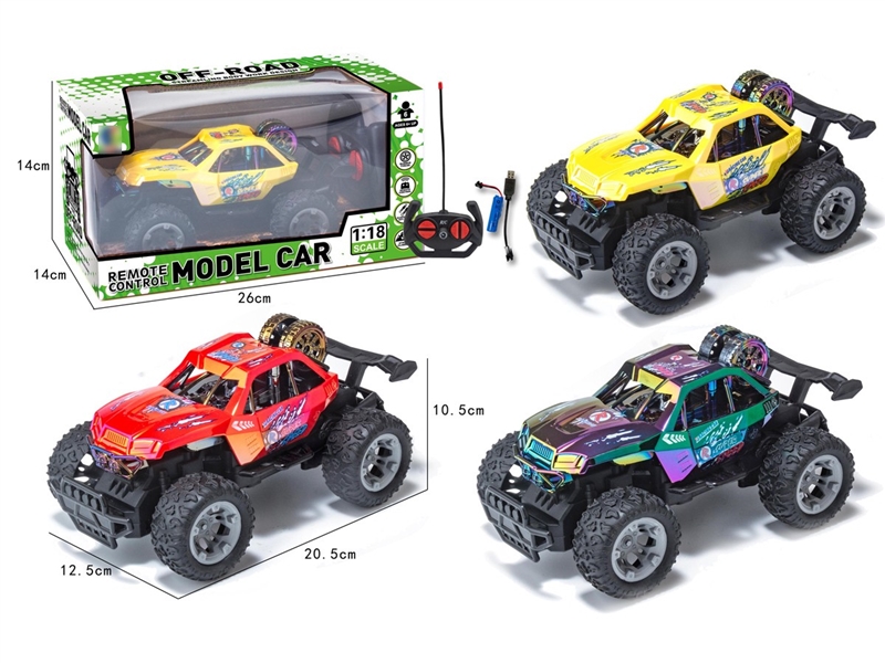 4-CHANNEL R/C CAR(INCLUDED BATTERY),3COLOURS - HP1258169