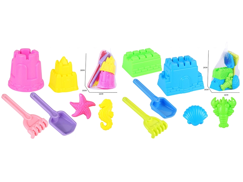 BEACH SET 6PCS,2ASST - HP1258254