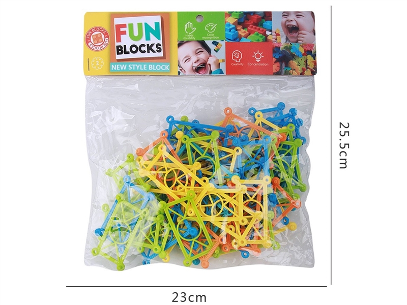 BUILDING BLOCKS 65PCS - HP1258434