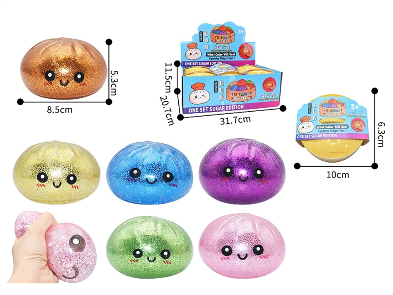 SQUEEZY TOYS，12PCS/DISPLAY BOX - HP1258538