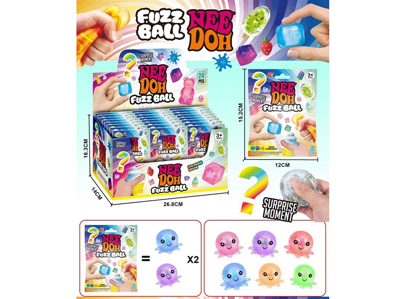SQUEEZY TOYS，24PCS/DISPLAY BOX - HP1258548