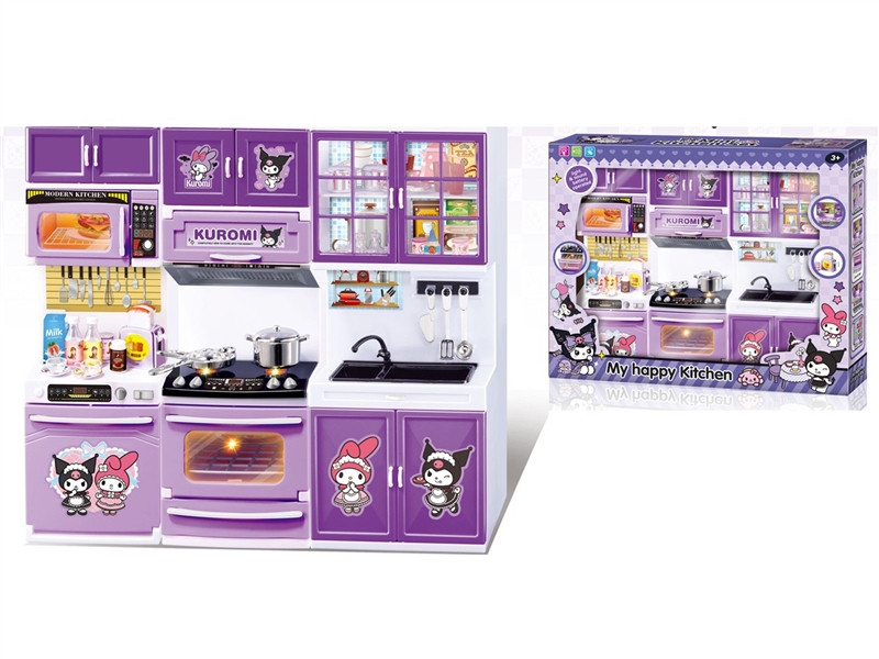 KITCHEN SET W/LIGHT & MUSIC(INCLUDED BATTERY) - HP1258611