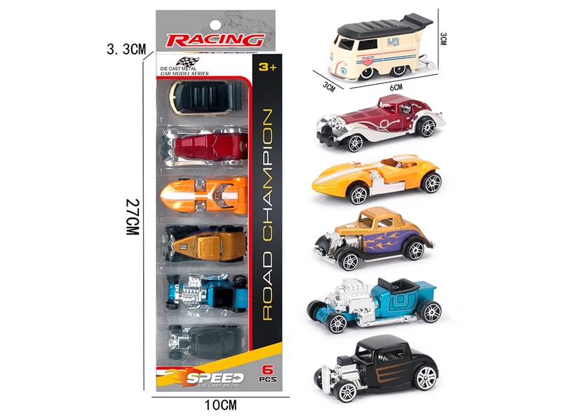 FREE WAY DIE-CAST CAR 6PCS - HP1259408