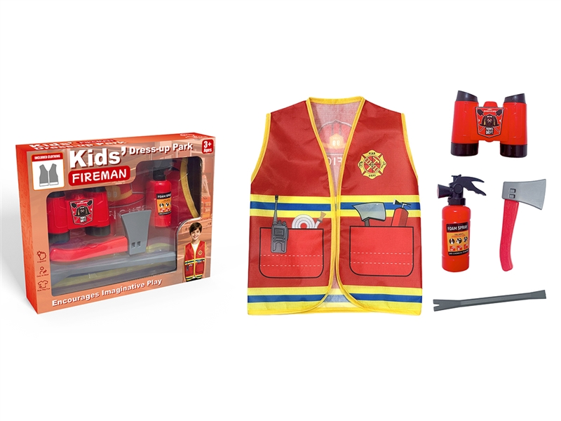 CHILDREN COSPLAY CLOTHES W/FIRE SET - HP1259493