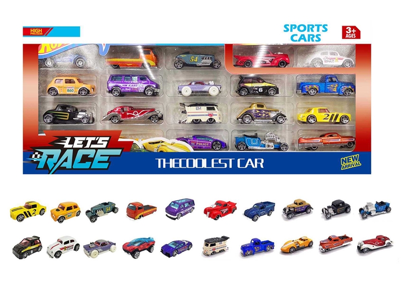 1:64合金车20只装 - HP1260155