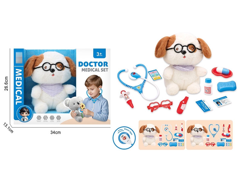 DOCTOR SET W/LIGHT & MUSIC ,2ASST( INCLUDE BATTERY) - HP1260388
