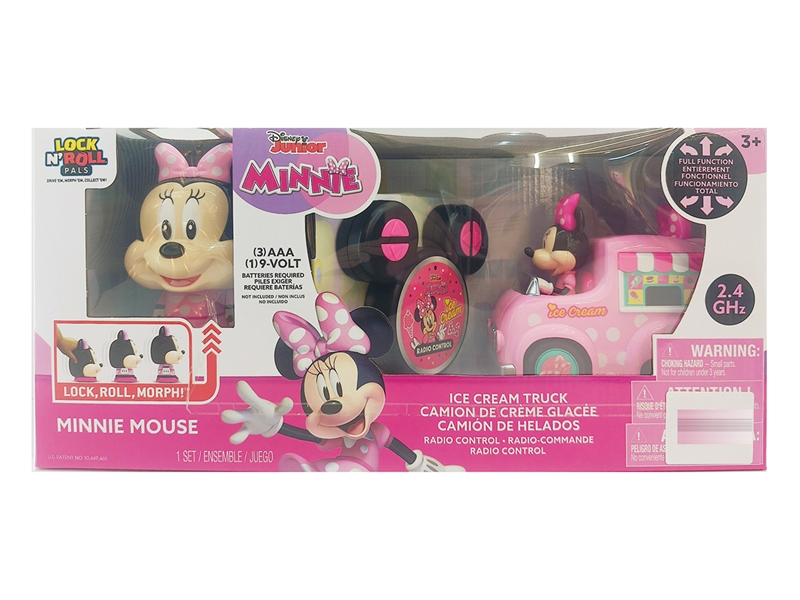 MINNIE PRESS & GO CAR+ R/C CAR SET - HP1260421