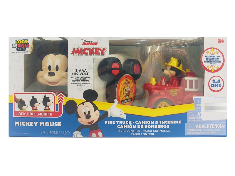 MICKEY PRESS & GO CAR+ R/C CAR SET - HP1260422
