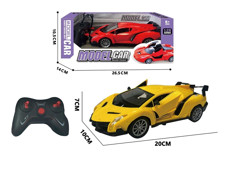 1:20 5-CHANNELS R/C CAR W/LIGHT & CAN OPEN THE DOOR(NOT INCLUDED BATTERY）,2 COLOURS - HP1261374