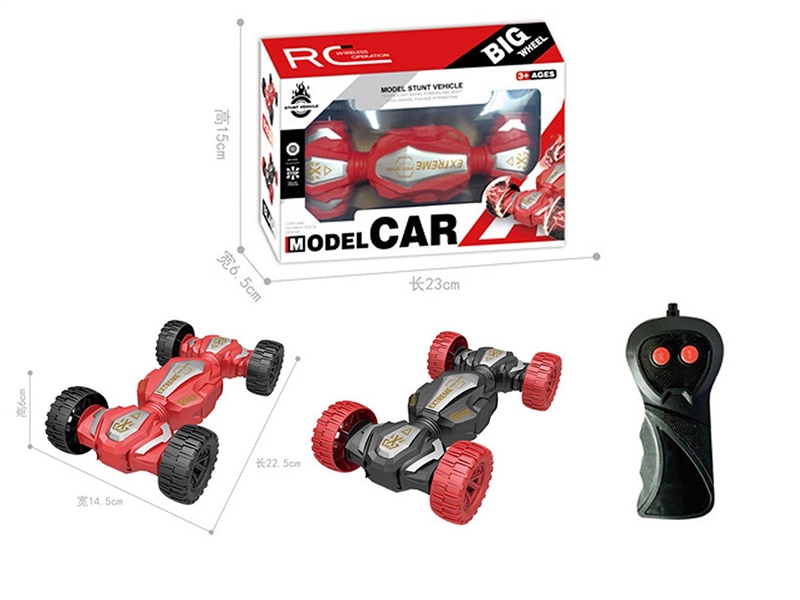 2-CHANNEL R/C STUNT CAR,2 COLOURS - HP1261391