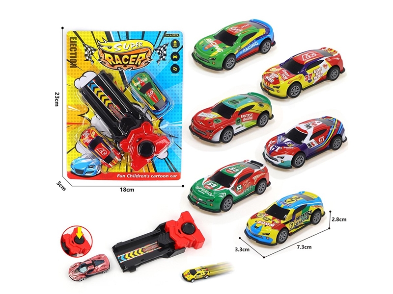 1:56 PULL BACK DIE-CAST CAR W/CATAPULT - HP1261581