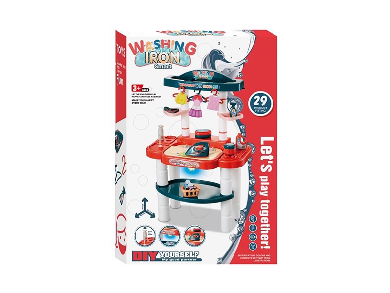 KITCHEN SET  89PCS W/LIGHT & SOUND & WATER (NOT INCLUDE BATTERY) - HP1261698
