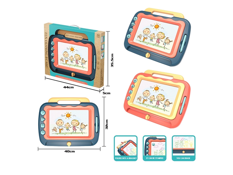 MAGNETIC DRAWING BOARD,2COLOURS - HP1261748