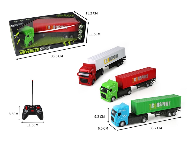 4-CHANNEL R/C CAR W/LIGHT 3COLORS (NOT INCLUDED BATTERY) - HP1261758