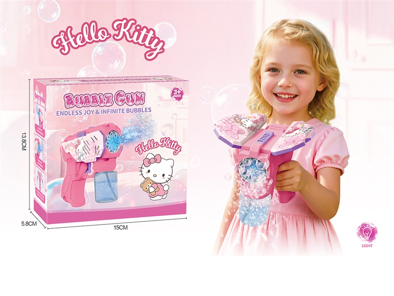 BUBBLE GUN,70M W/LIGHT(NOT INCLUDED BATTERY) - HP1261777