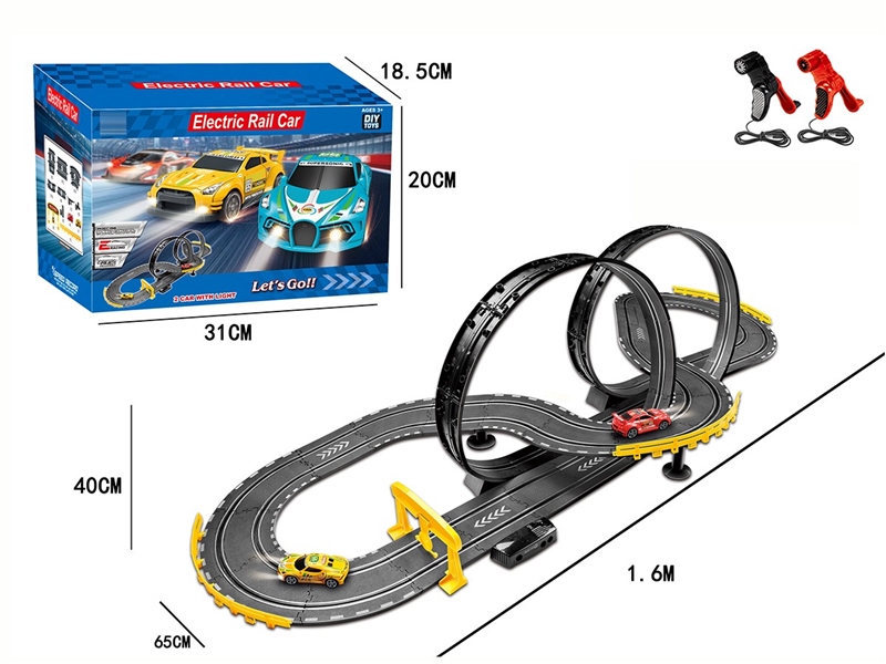 HAND-CRANK TRACK CAR W/LIGHT - HP1261892