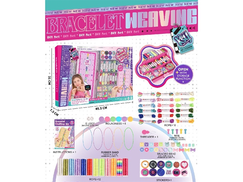 DIY BRACELET WEAVING SET - HP1262032
