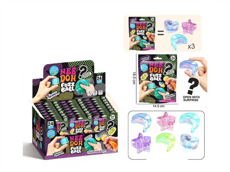 SQUEEZY TOYS 24PCS/DISPLAY BOX - HP1263127