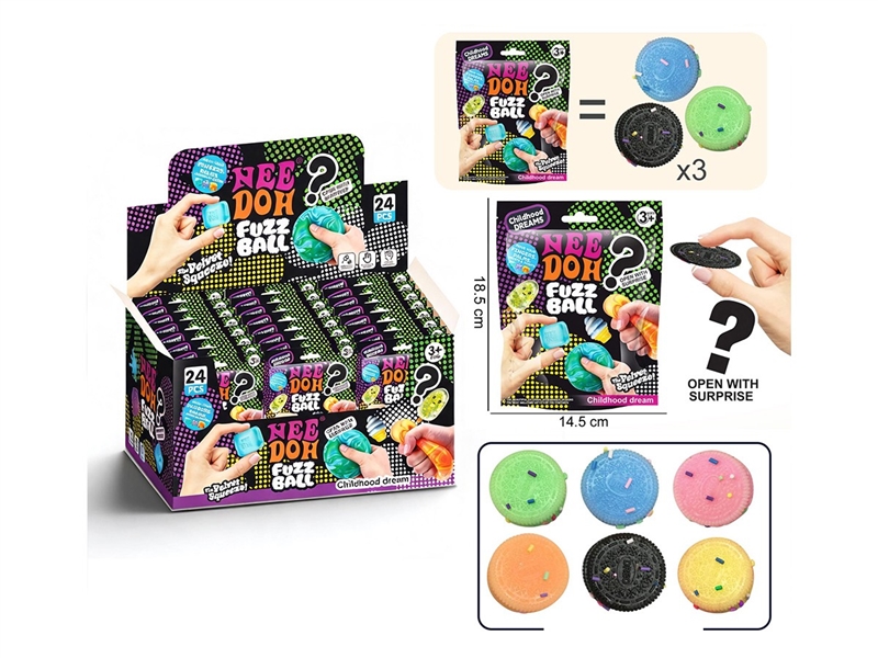 SQUEEZY TOYS 24PCS/DISPLAY BOX - HP1263129