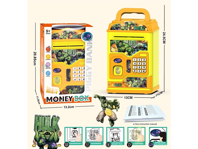 B/O PIGGY BANK W/LIGHT & MUSIC(NOT INCLUDED BATTERY) - HP1263489