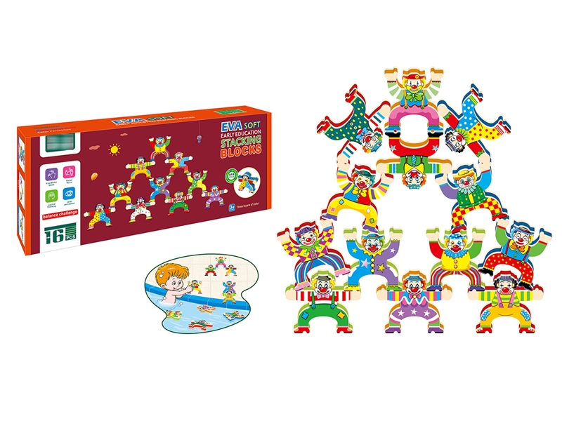 EVA SOFT STACKING BLOCKS 16PCS - HP1263497