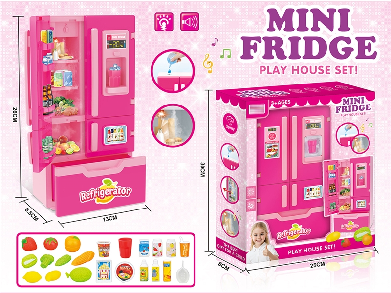 KITCHEN SET W/LIGHT & SOUND & SPRAY(NOT INCLUDE BATTERY) - HP1263510