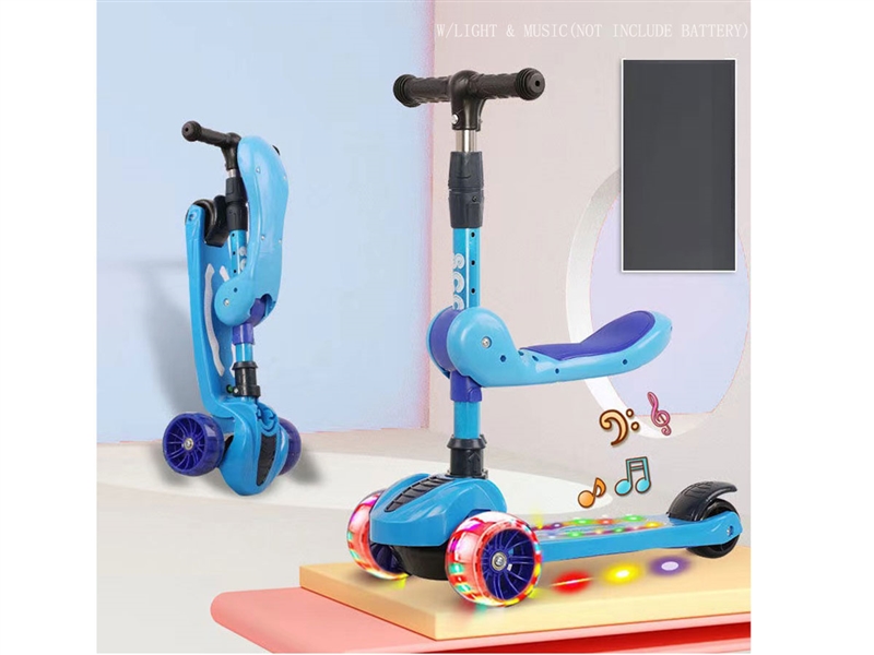 SCOOTER W/LIGHT & MUSIC(NOT INCLUDE BATTERY) - HP1263806