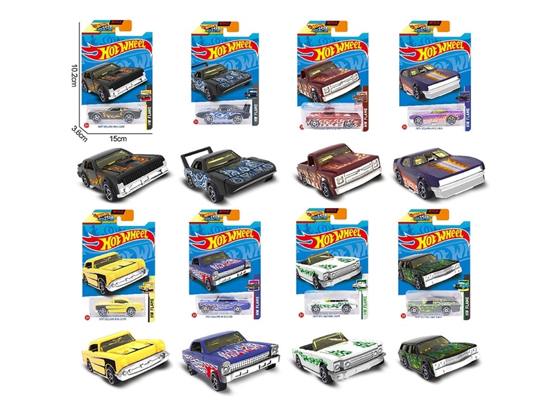 1:64 FREE WAY DIE-CAST CAR ,8ASST - HP1264012