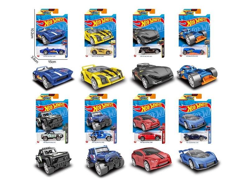 1:64 FREE WAY DIE-CAST CAR ,8ASST - HP1264013