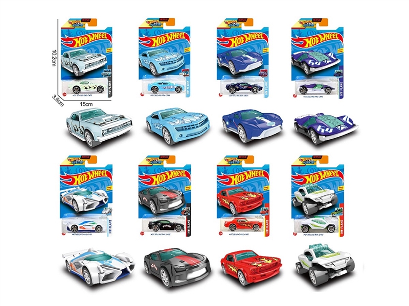 1:64 FREE WAY DIE-CAST CAR ,8ASST - HP1264014