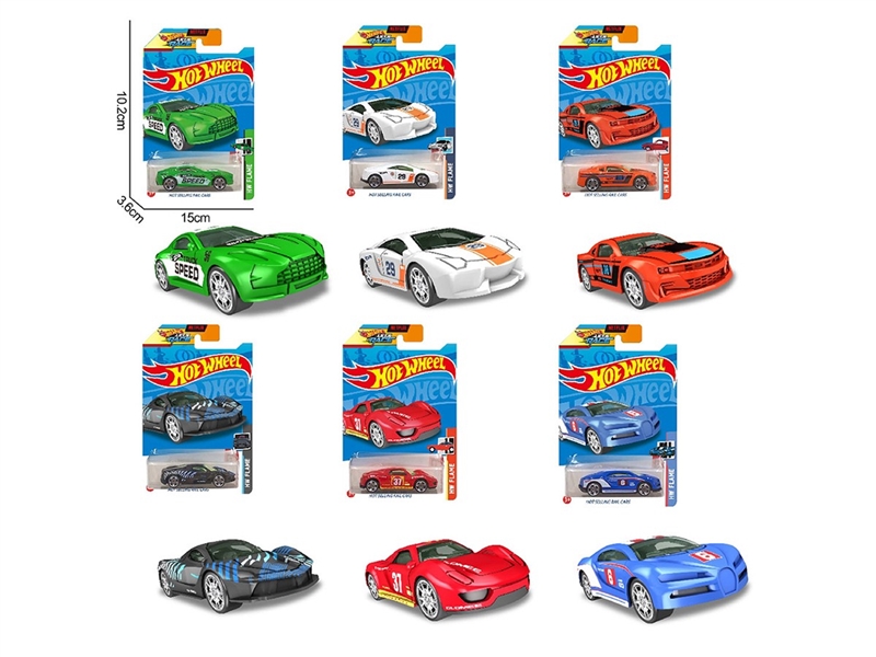 1:64 FREE WAY DIE-CAST CAR ,6ASST - HP1264018