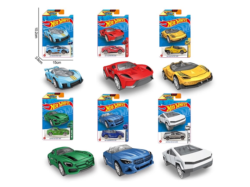 1:64 FREE WAY DIE-CAST CAR ,6ASST - HP1264021