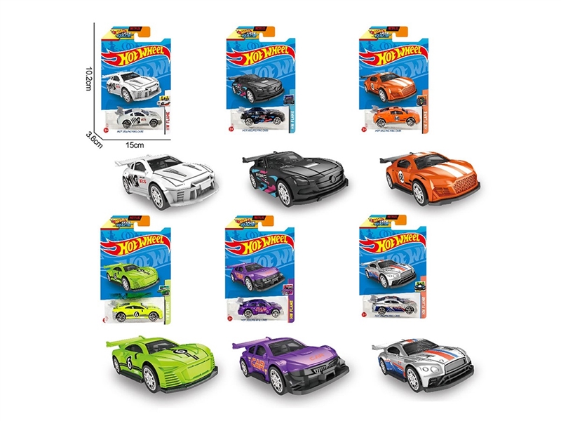 1:64 FREE WAY DIE-CAST CAR ,6ASST - HP1264023