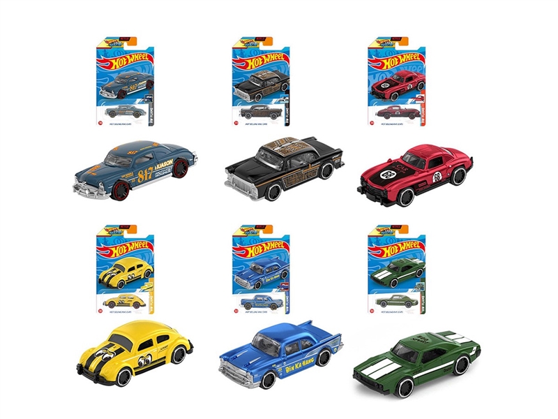 1:64 FREE WAY DIE-CAST CAR ,6ASST - HP1264027