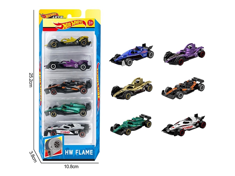 1:64 FREE WAY DIE-CAST CAR ,6ASST，5PCS - HP1264059